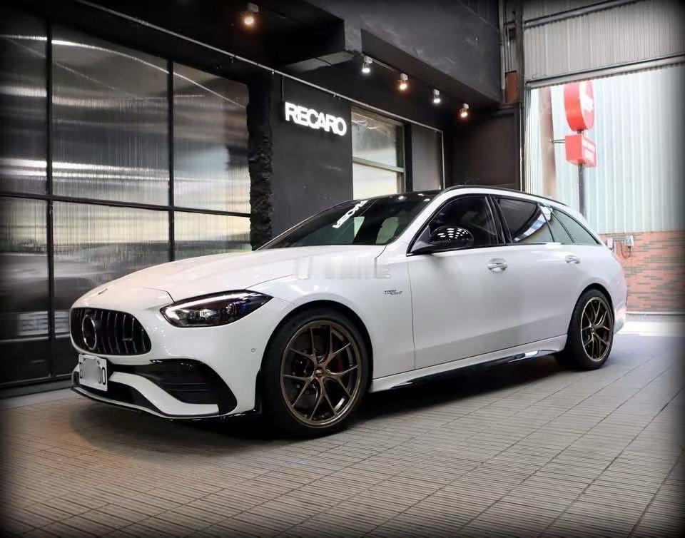 帅气的勒，奔驰 for BBS RID  19寸 现货还有一套 ，DG金颜色  