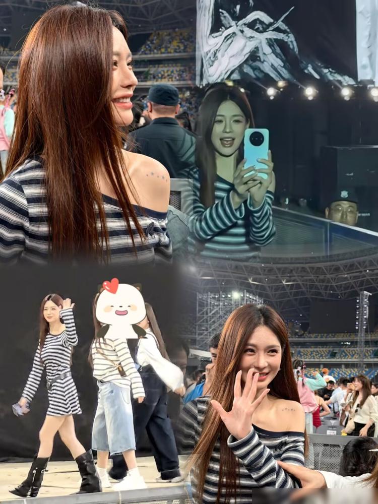 杜海涛刚看完张杰，沈梦辰转头就扎进蔡依林演唱会第一排，这夫妻俩各追各的星，还真有