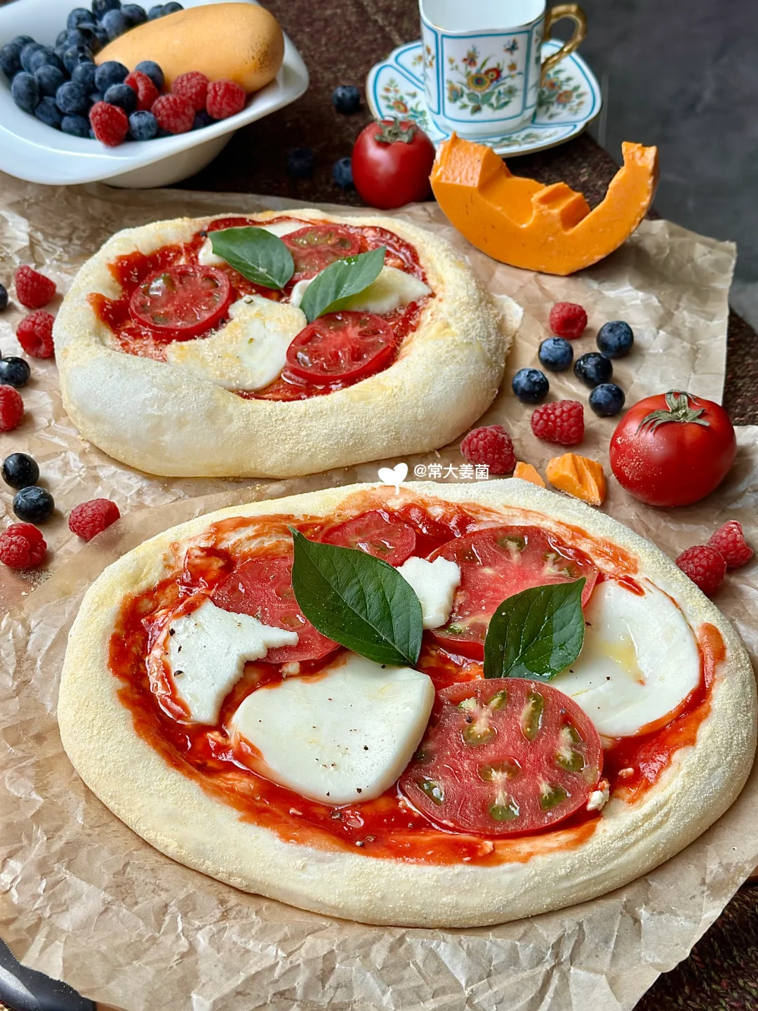 在家做披萨好吃的秘诀！🍕免揉 干酵母大气孔