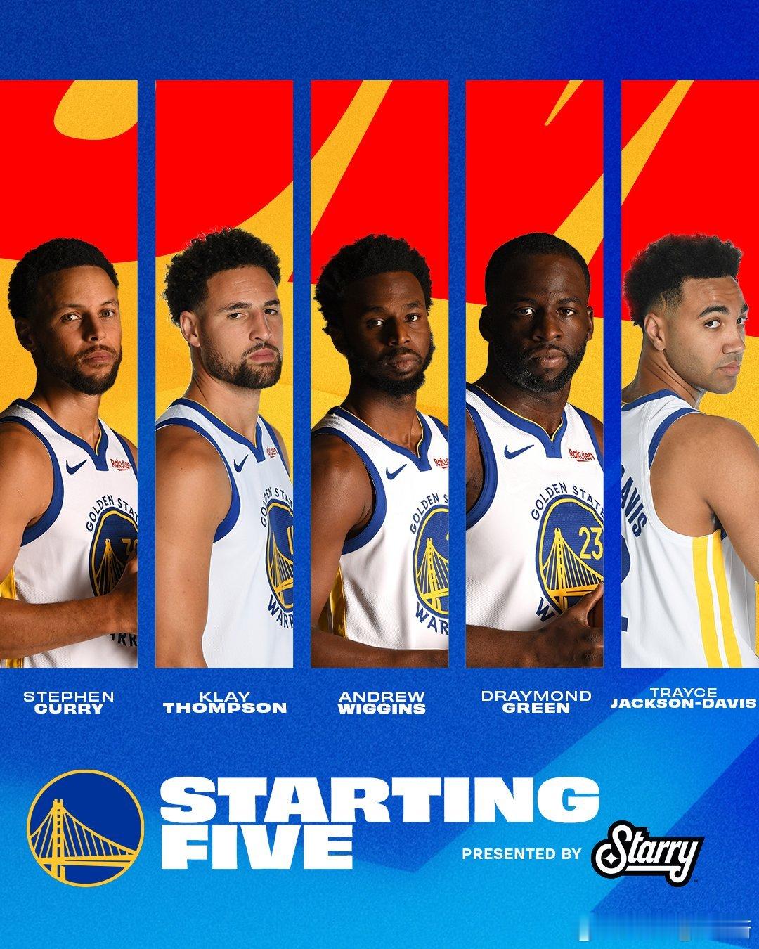 追梦回归！！首发：酷汤追嘴外加土鸡蛋#金州勇士[超话]##鹈鹕vs勇士# ​​​