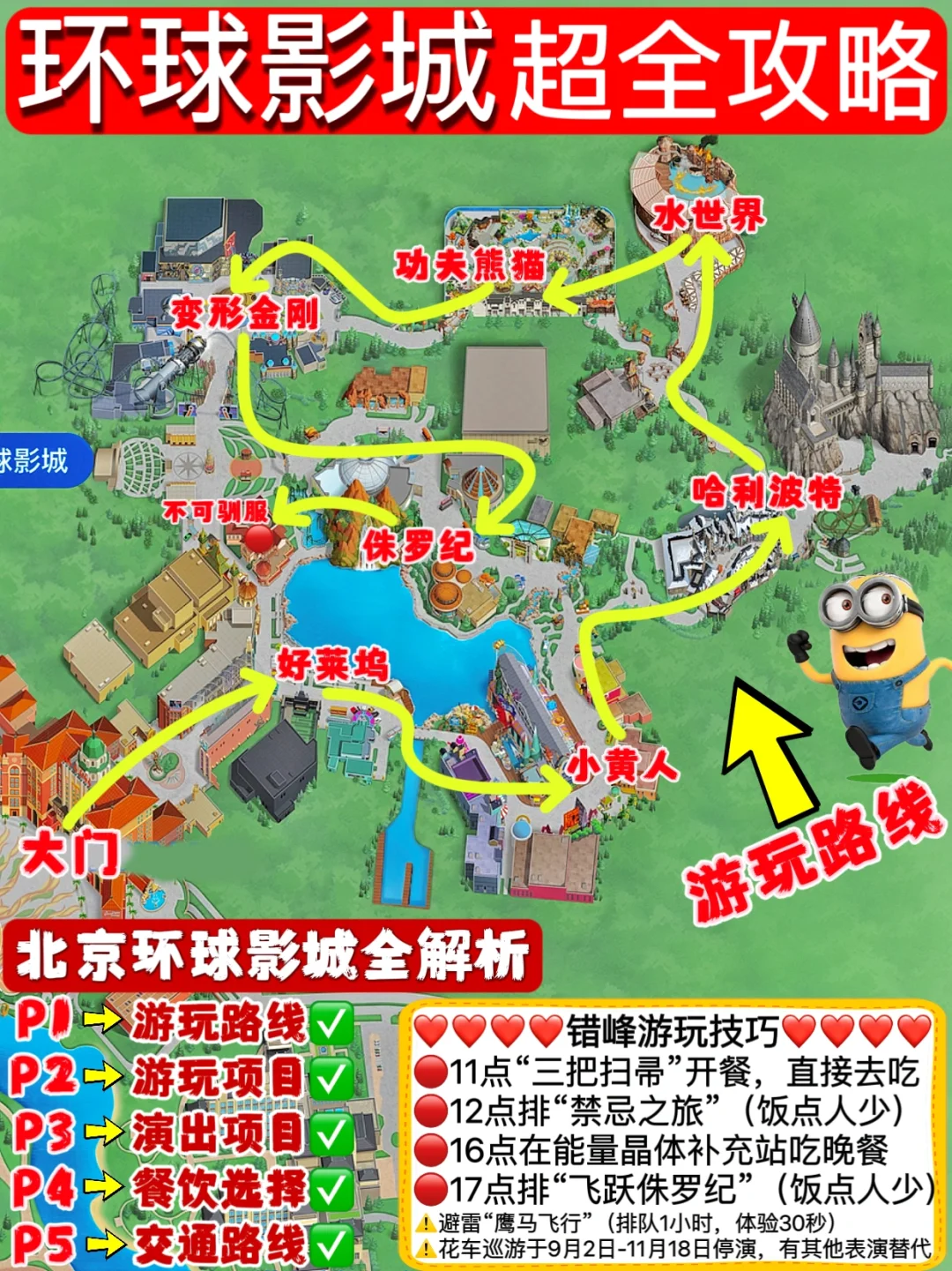 一图看懂👉北京环球影城全攻略✅