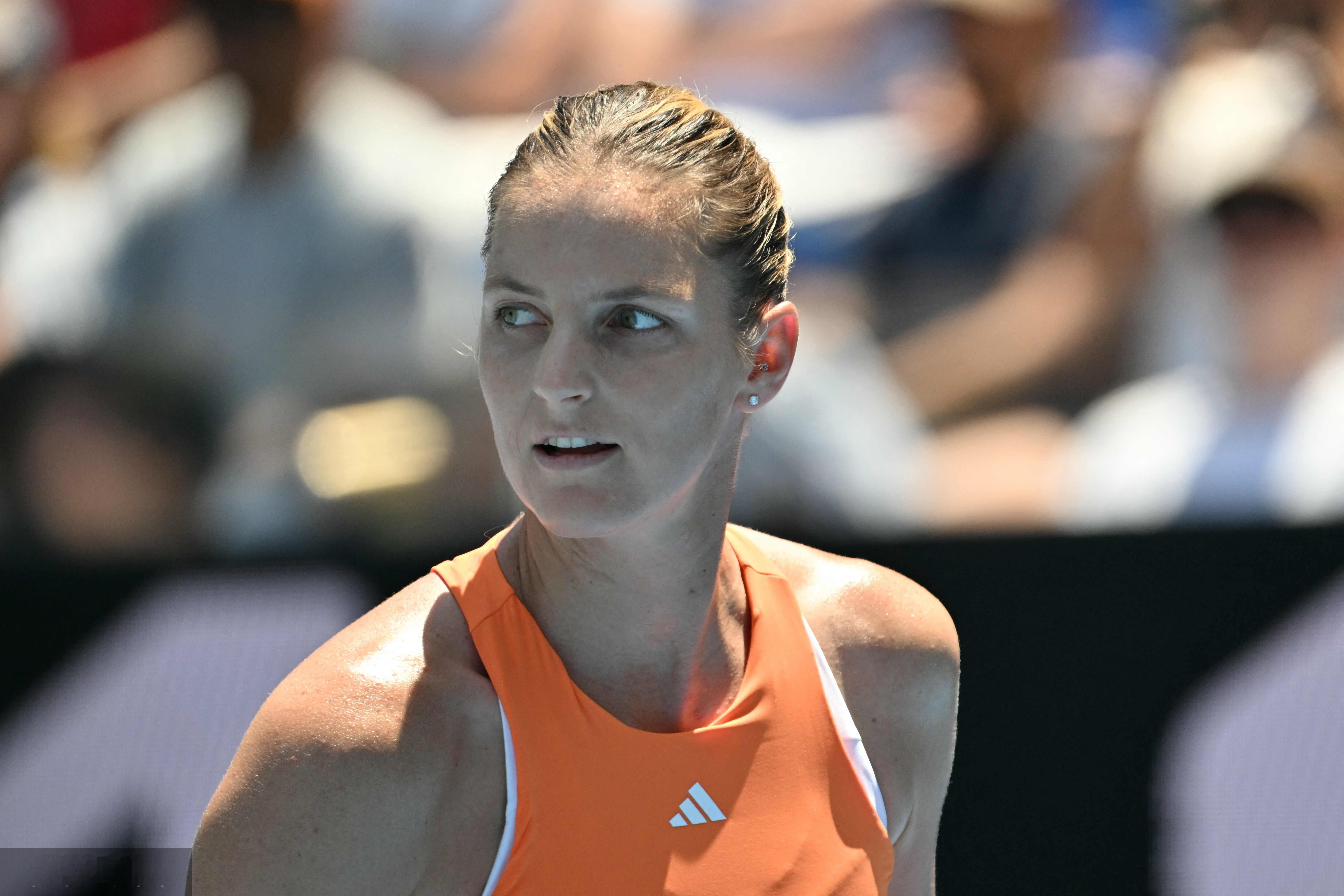 这很澳网 澳网首轮焦点对决，美网冠亚军之战，NO.1057卡-普利斯科娃虽然首盘