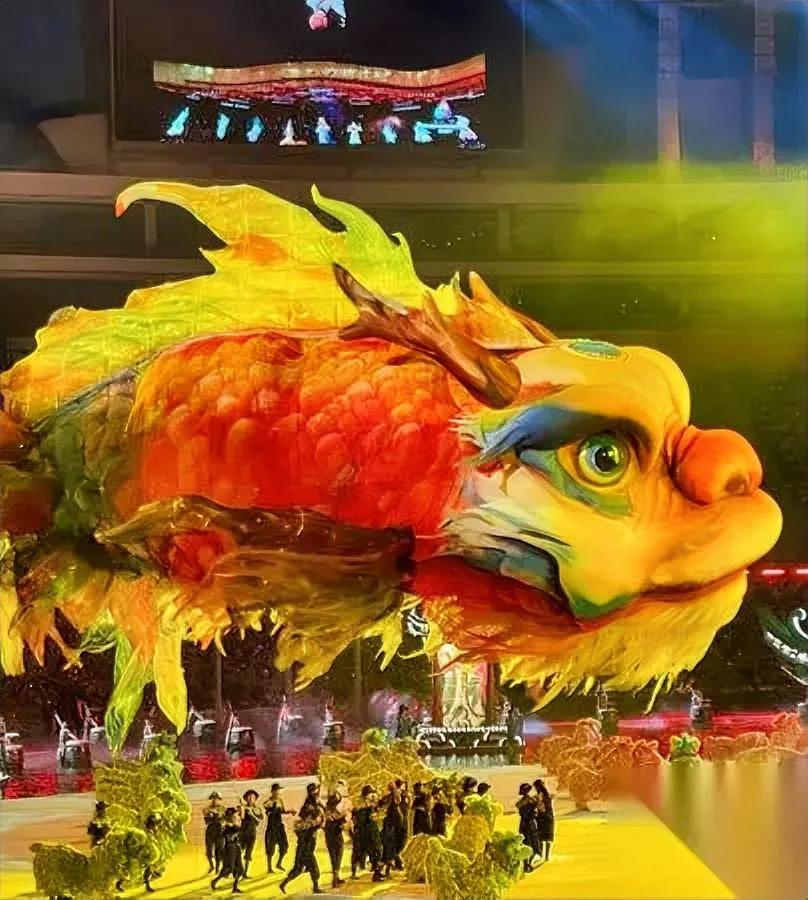 广东朋友不看春晚？

看完全运会非遗秀我懂了！

昨晚番禺鳌鱼舞直接看呆！金鳞翻