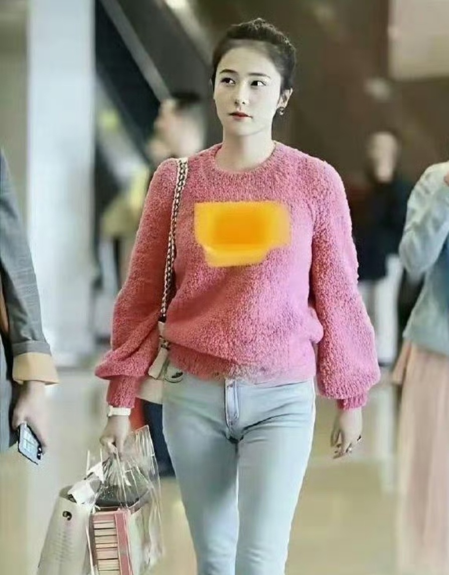 白鹿真的是毫无星味，能把香奈儿都穿的这么土