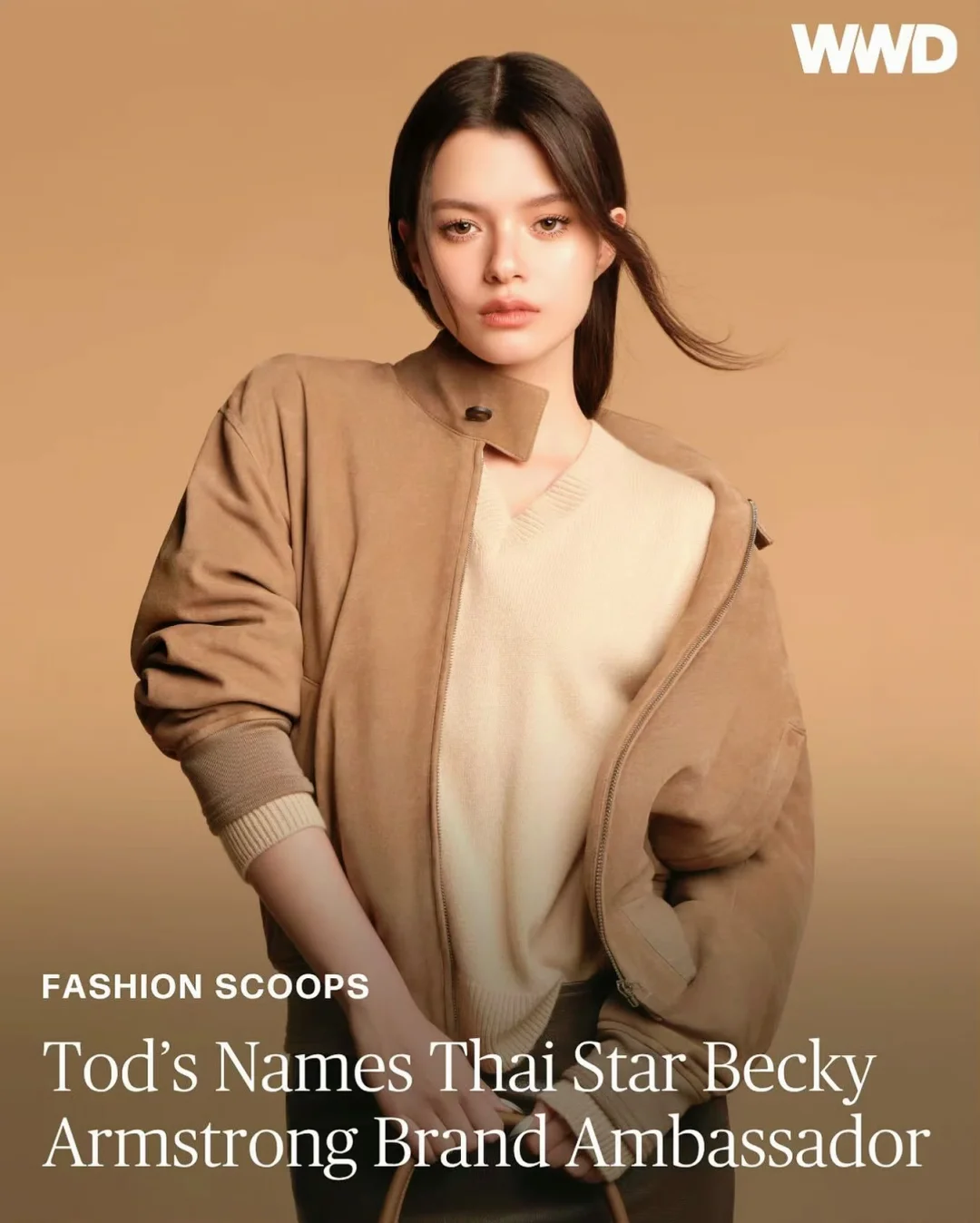 Becky Armstrong -- WWD x Tod’s