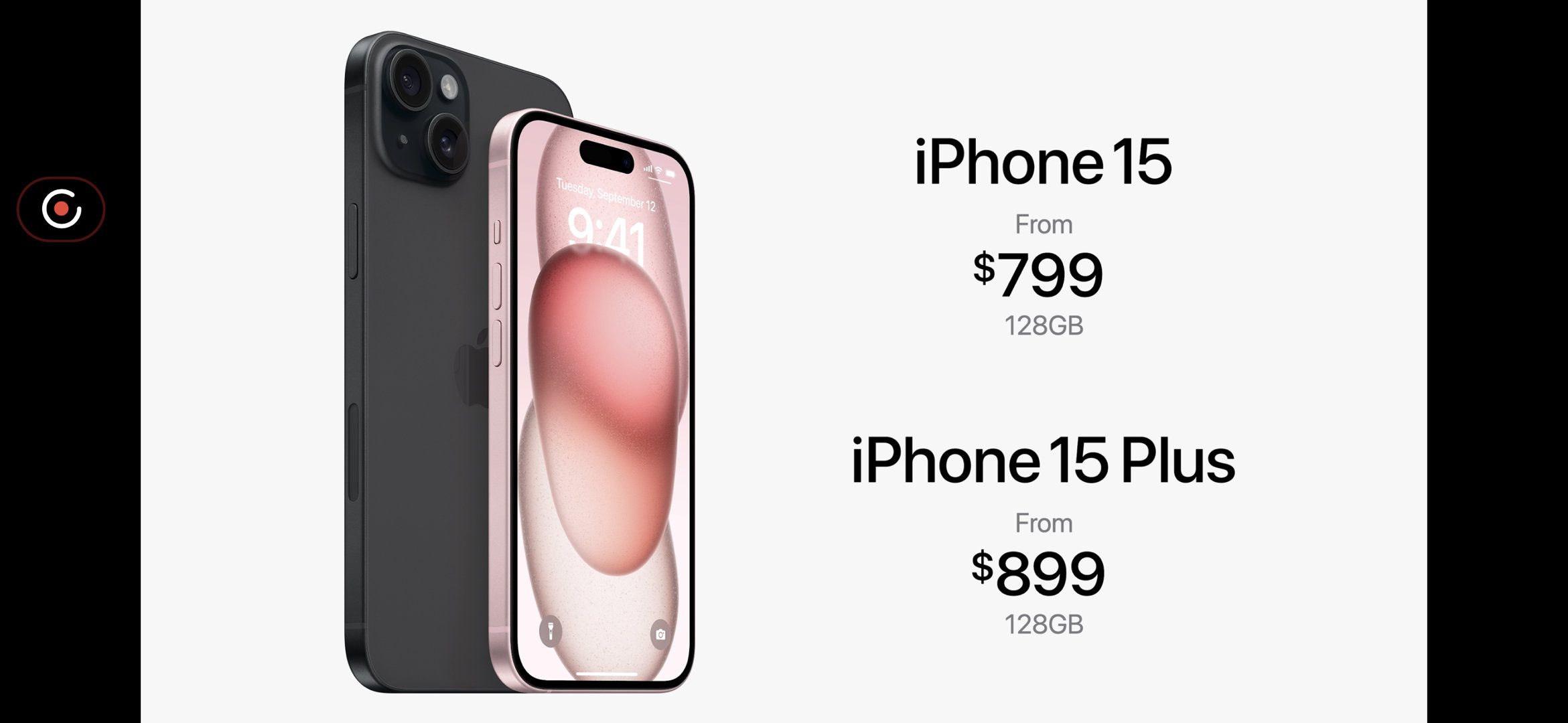 #iPhone15全系采用华为口#iPhone15 和15Plus 128G起 