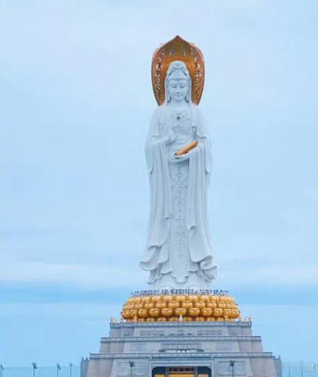 刷到南海观音，不要无视，许个愿吧，心诚则灵 🙏 ​​​