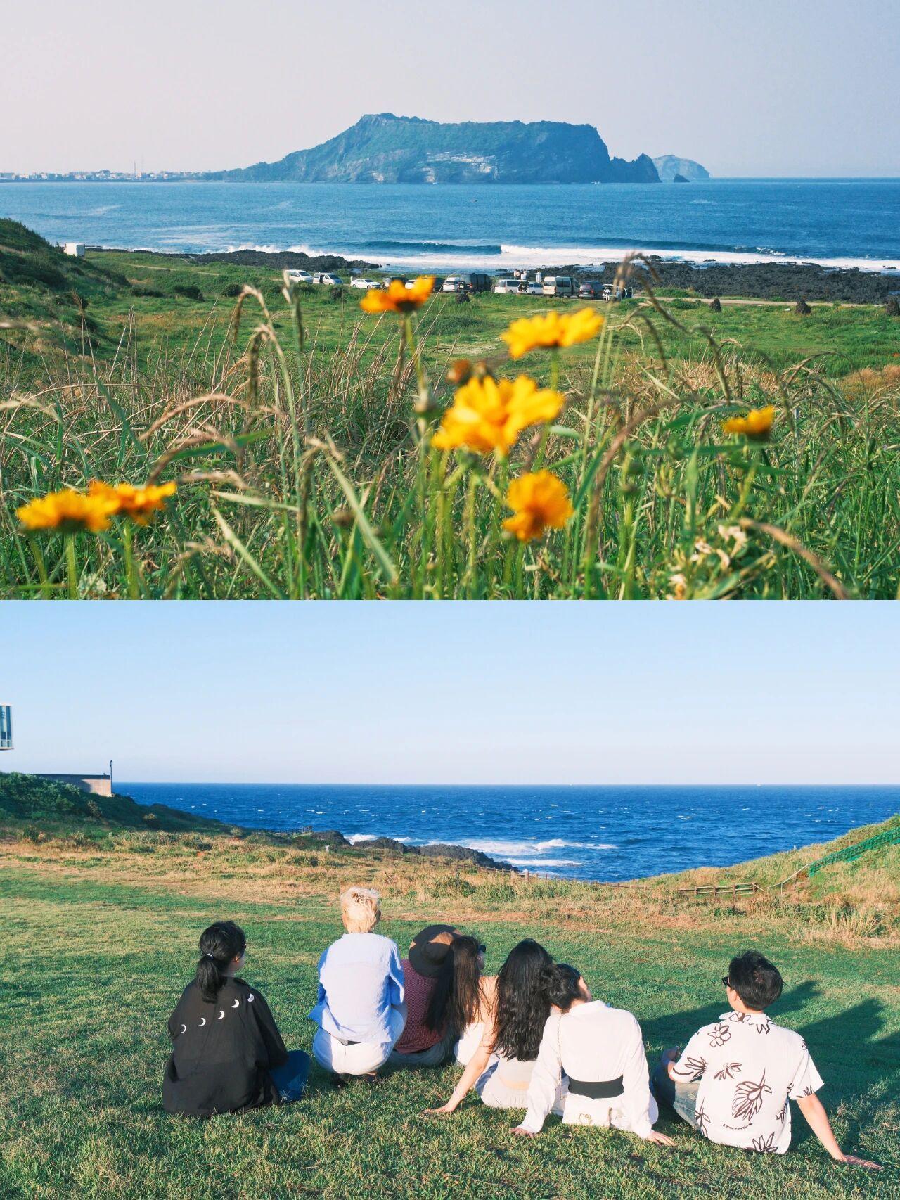 说来也奇怪，济州岛有种魔力
明明没做什么特别的事
却觉得把一年的海风都吹够了
