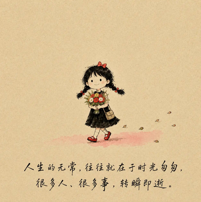 人生的无常，往往就在于时光匆匆，很多人、很多事，转瞬即逝。 ​​​
