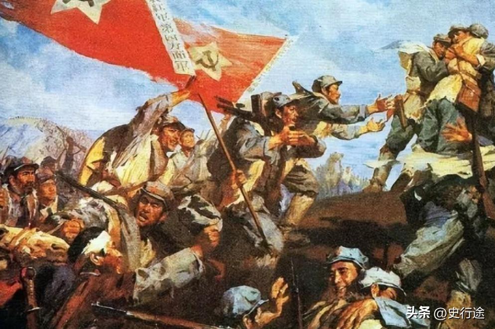 中央红军长征刚到陕北时，虽说有了块根据地，暂时安定了下来，形势还是相当严峻的：就
