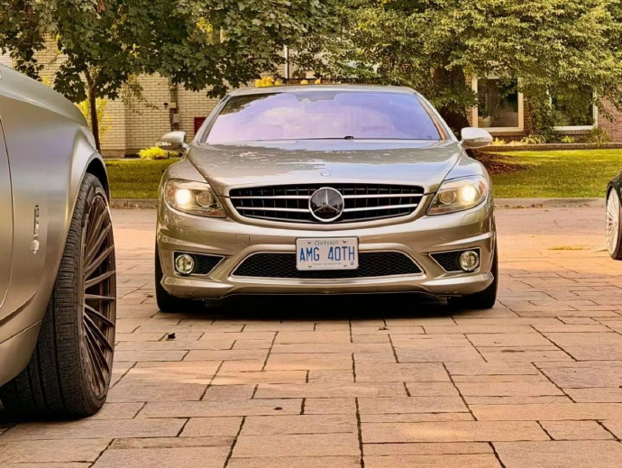 AMG四十周年的纪念款果然不一般！这台2008款CL65 AMG 40th An
