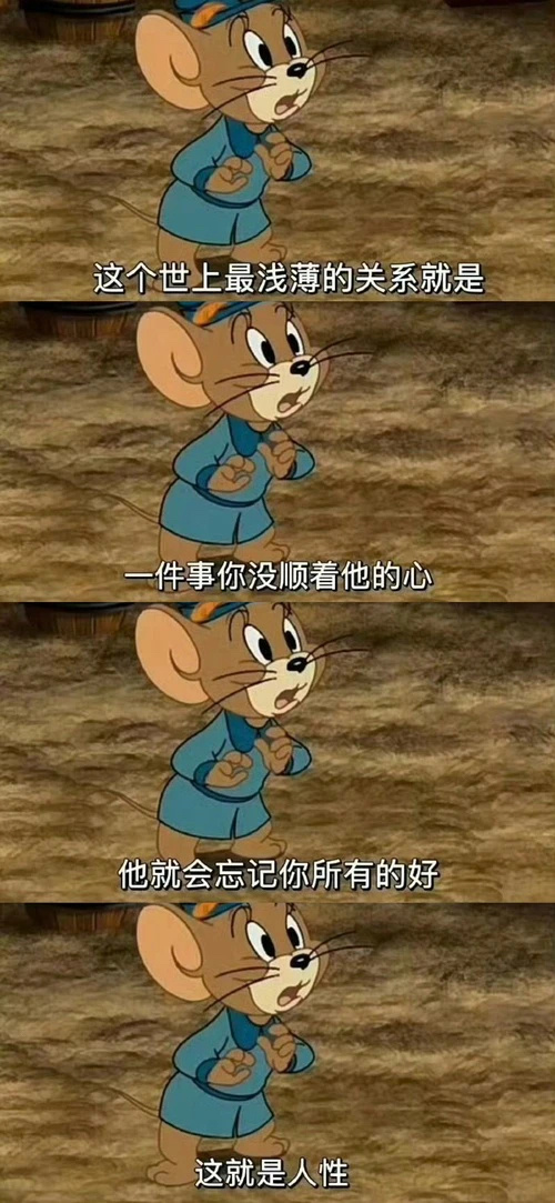这个世上最浅薄的关系。 
