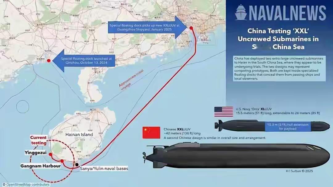 快讯快讯！
优势一去不复返！中国无人潜艇狼群逐渐形成战力 美军难再耀武扬威
中国