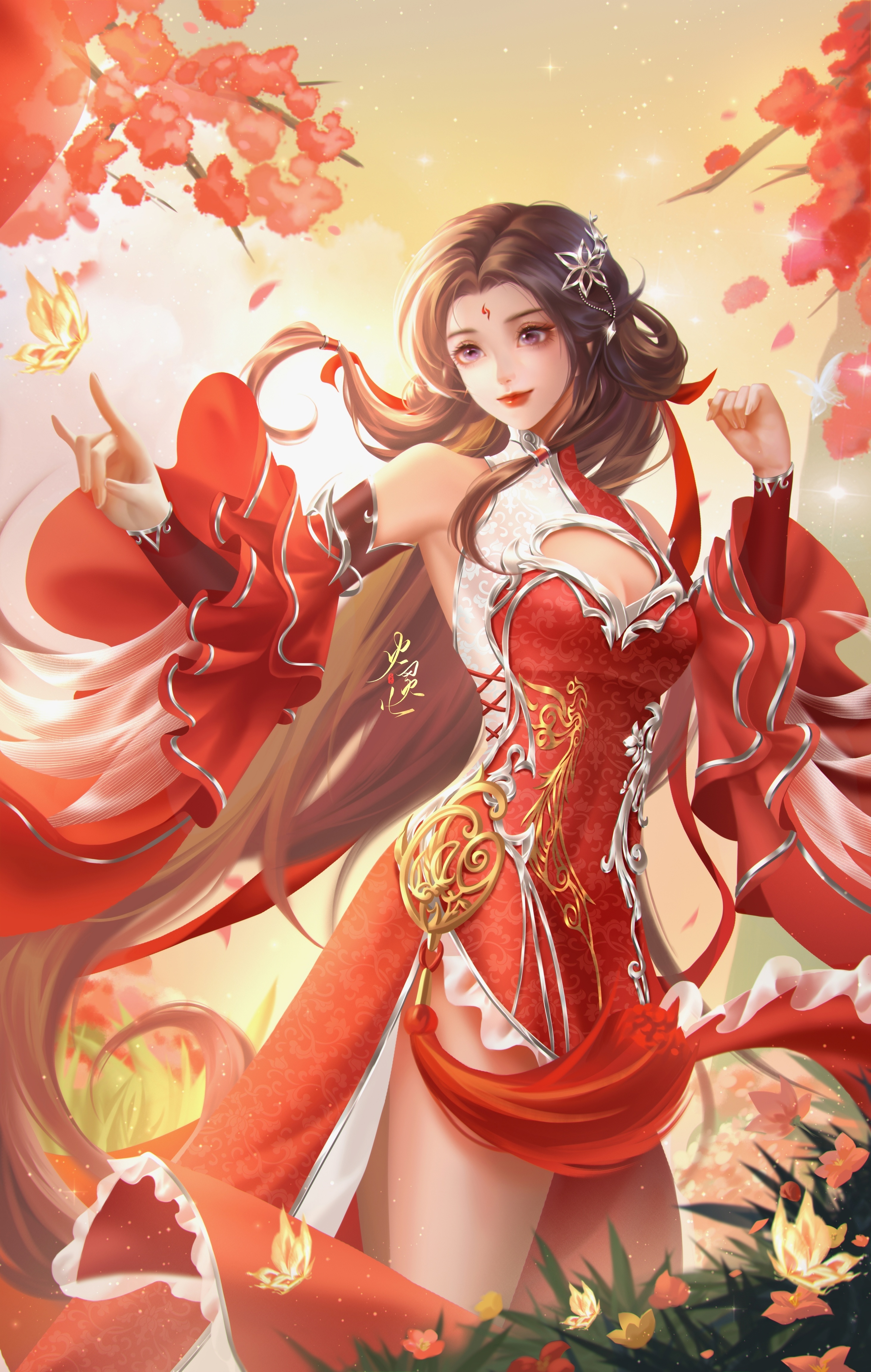 #火灵儿[超话]##完美世界火灵儿# 灵儿好美[哇]祝愿所有老师们，教师节快乐[