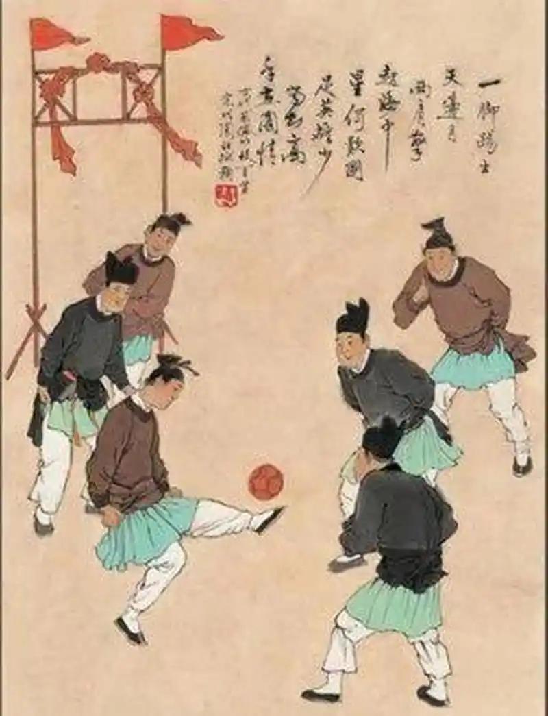 宋朝“蹴鞠”有多火？全民踢球，皇帝也是超级球迷。


不愧是最懂生活的宋朝！蹴鞠