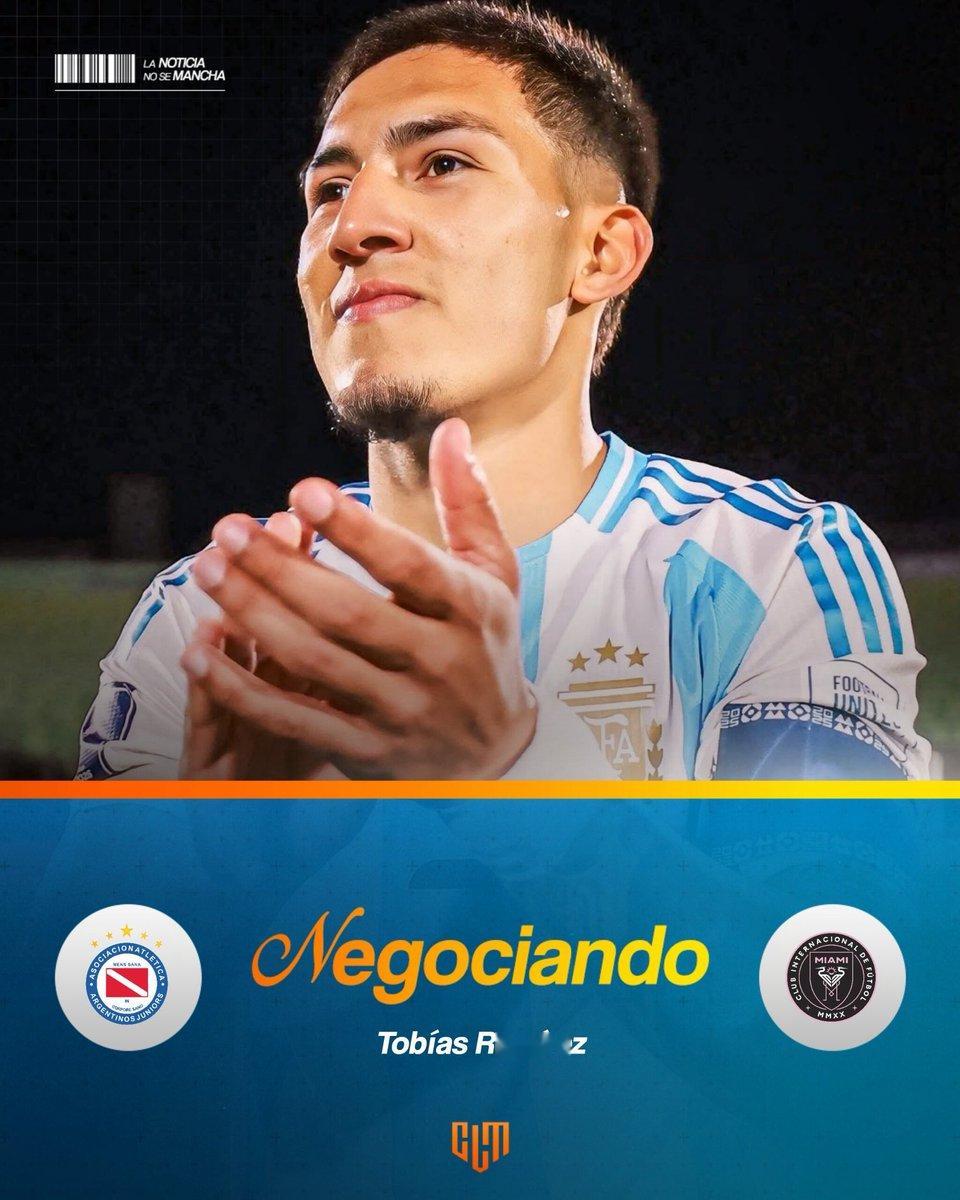 记者César Luis Merlo：迈阿密国际已正式提出报价，有意购买阿根廷青