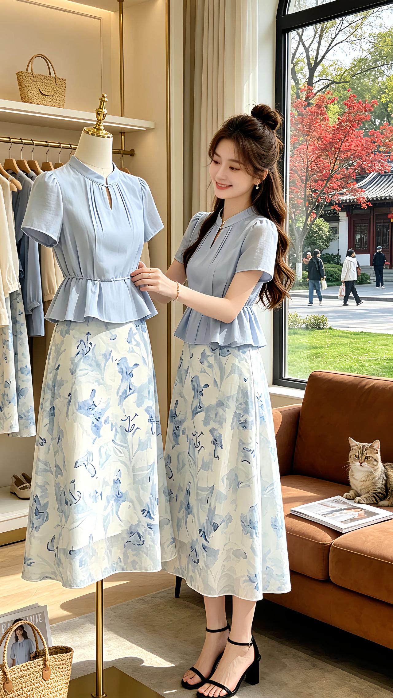 夏季穿搭 气质仙女裙穿搭  今天穿什么 谁穿谁好看 松弛感穿搭