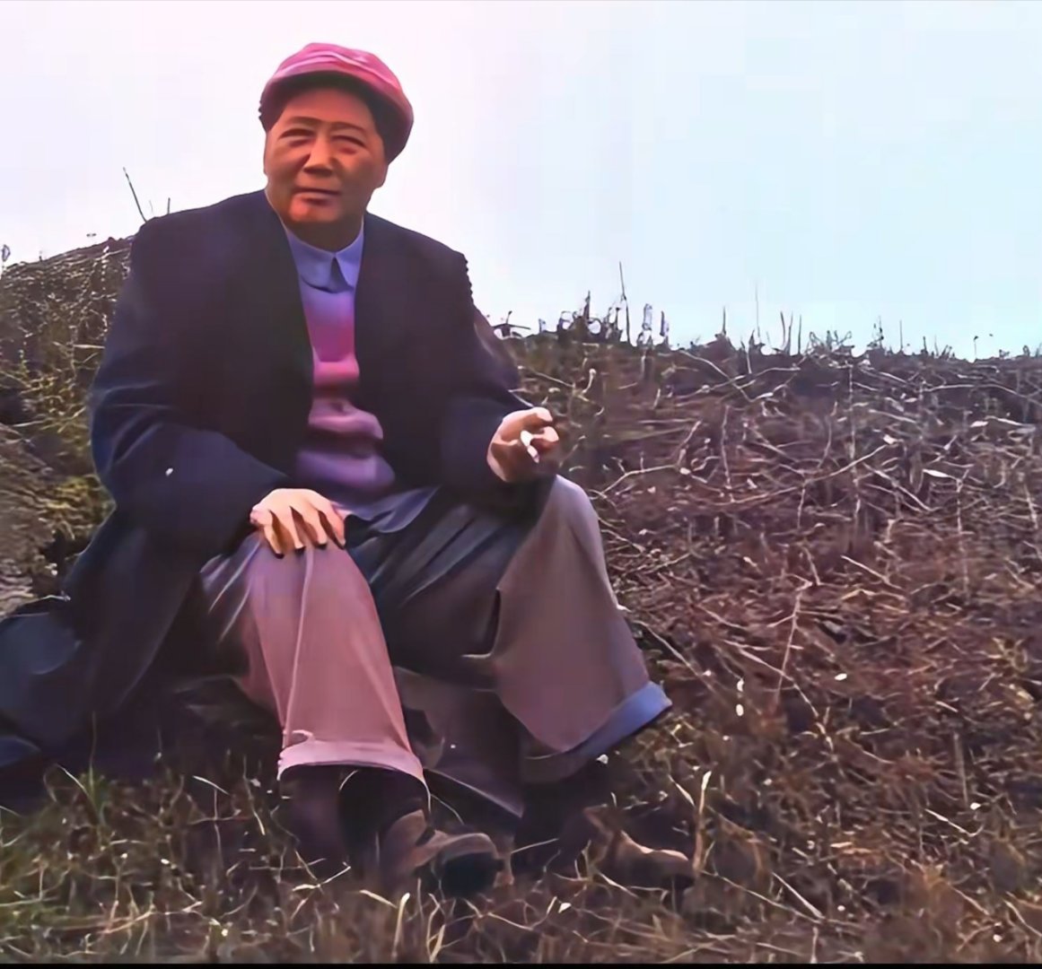 晚年毛爷爷亲切朴素观之让人落泪 ​​​