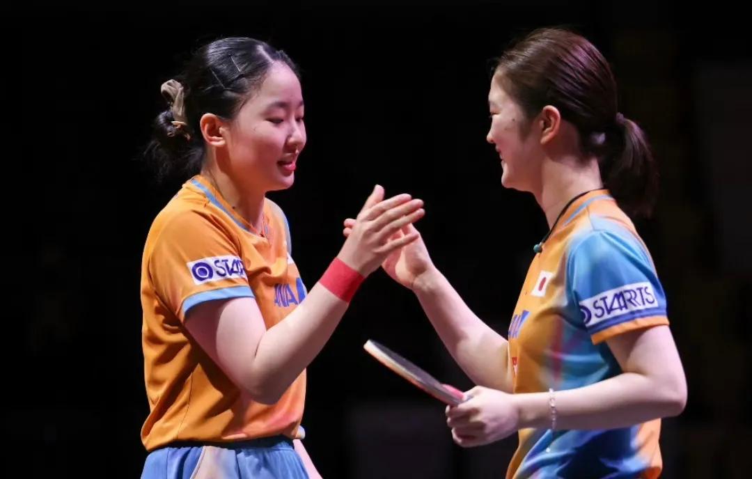张本美和/木原美悠晋级女双半决赛丨多哈世乒赛
多哈世乒赛 女双四分之一决赛在中韩