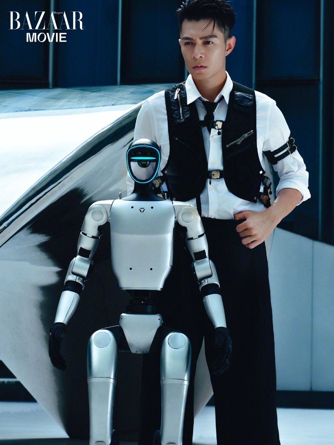 周柏豪深圳赛博幻影芭莎大片摄影：张悦 