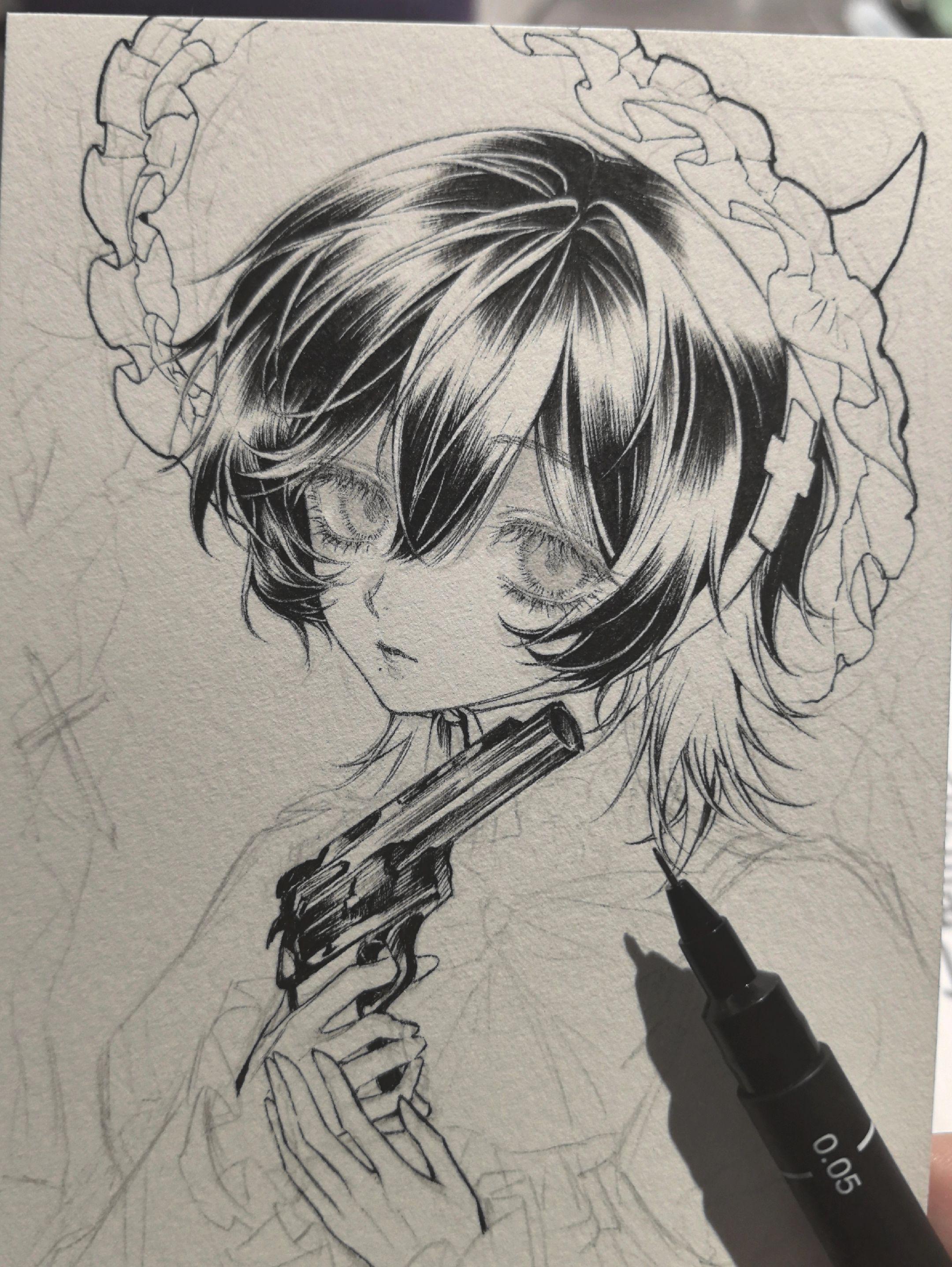 手绘 画画 绘画 稿件展示