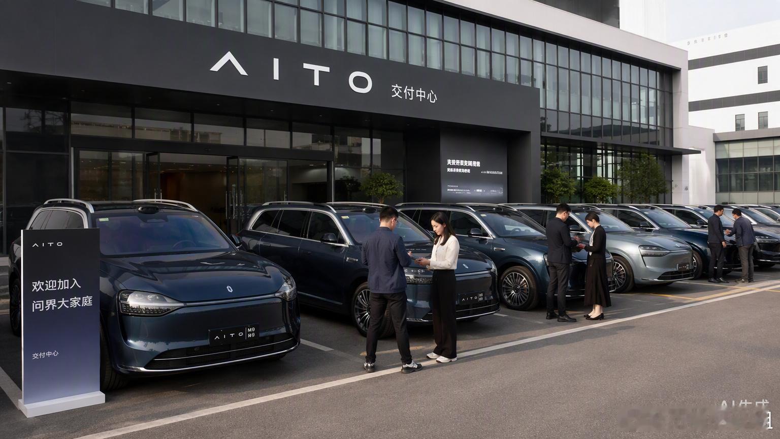 问界M9这波交付数据确实有点狠。7周破2万台，单月交付稳定在1.3万左右，更关键