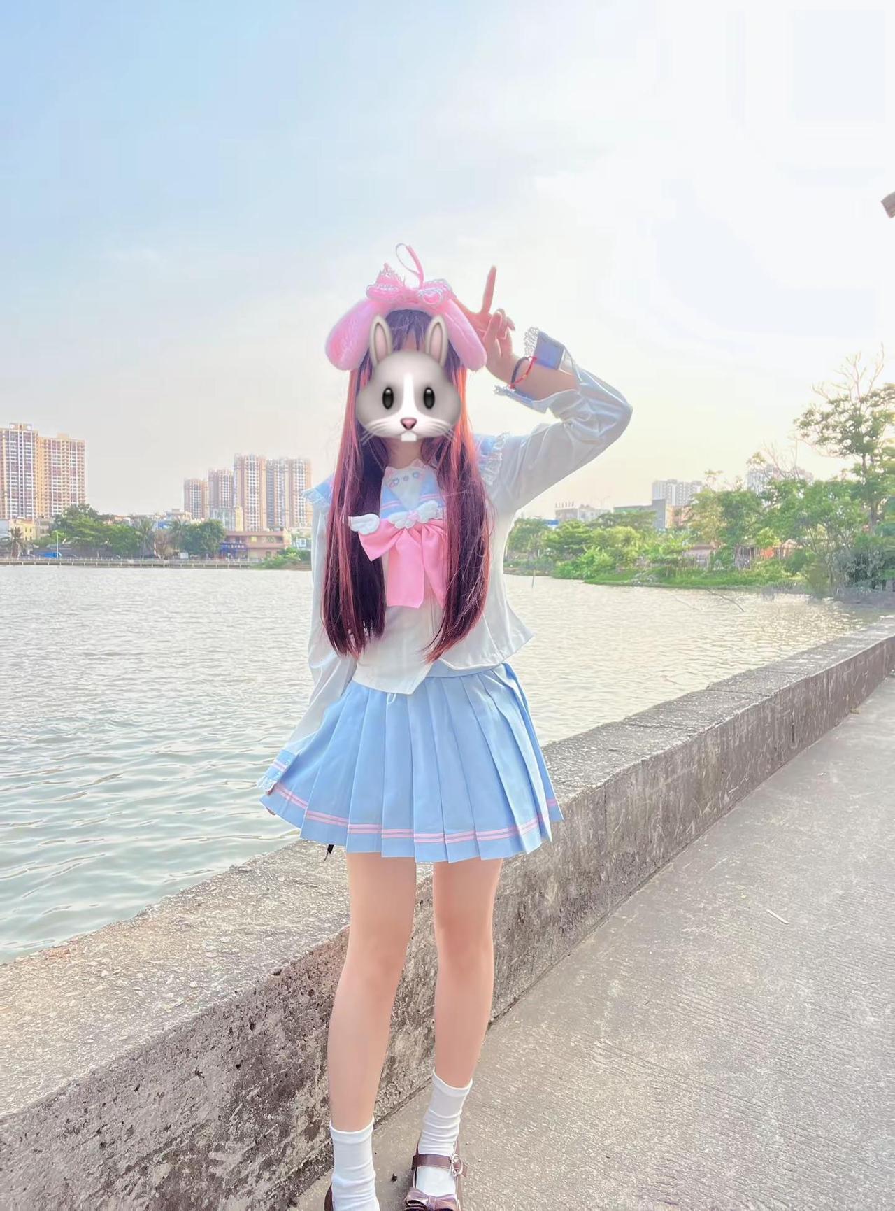 你总像初识那般明媚萌妹子 水手服