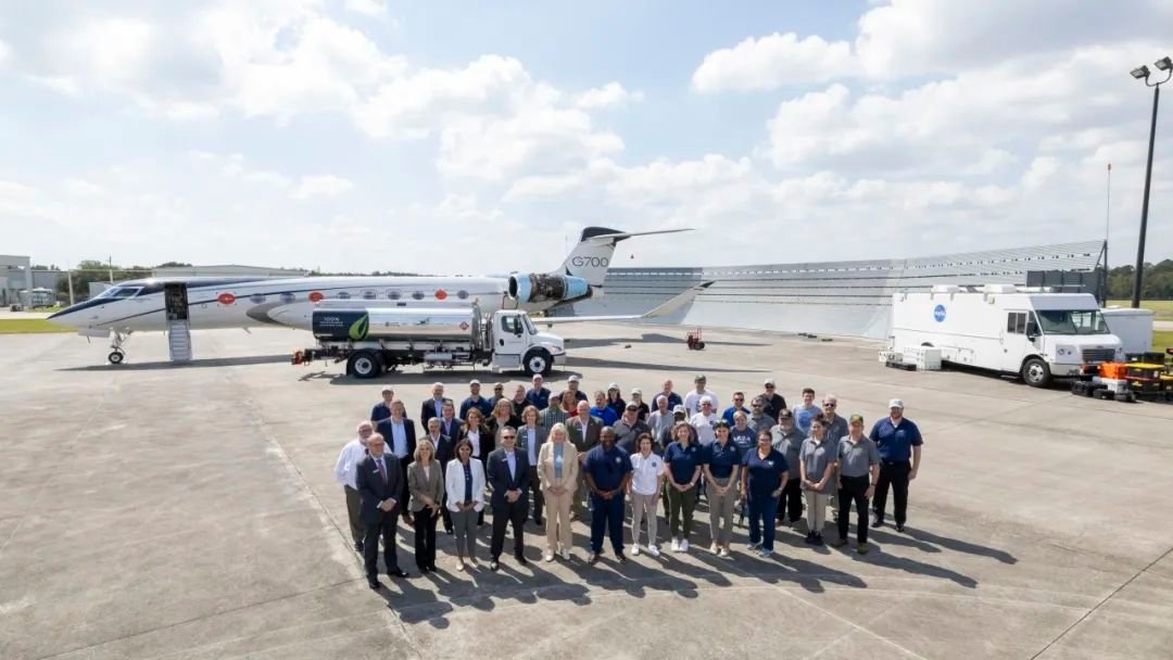 【Gulfstream完成零硫可持续航空燃料的排放测试】Gulfstream A