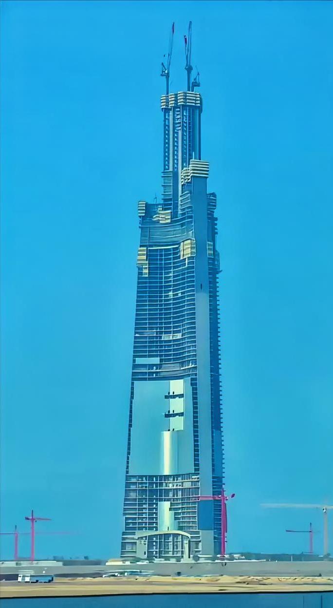 828米的迪拜塔将很快就要把“世界第一高楼”的宝座让位了！取代它的就是在建的未来