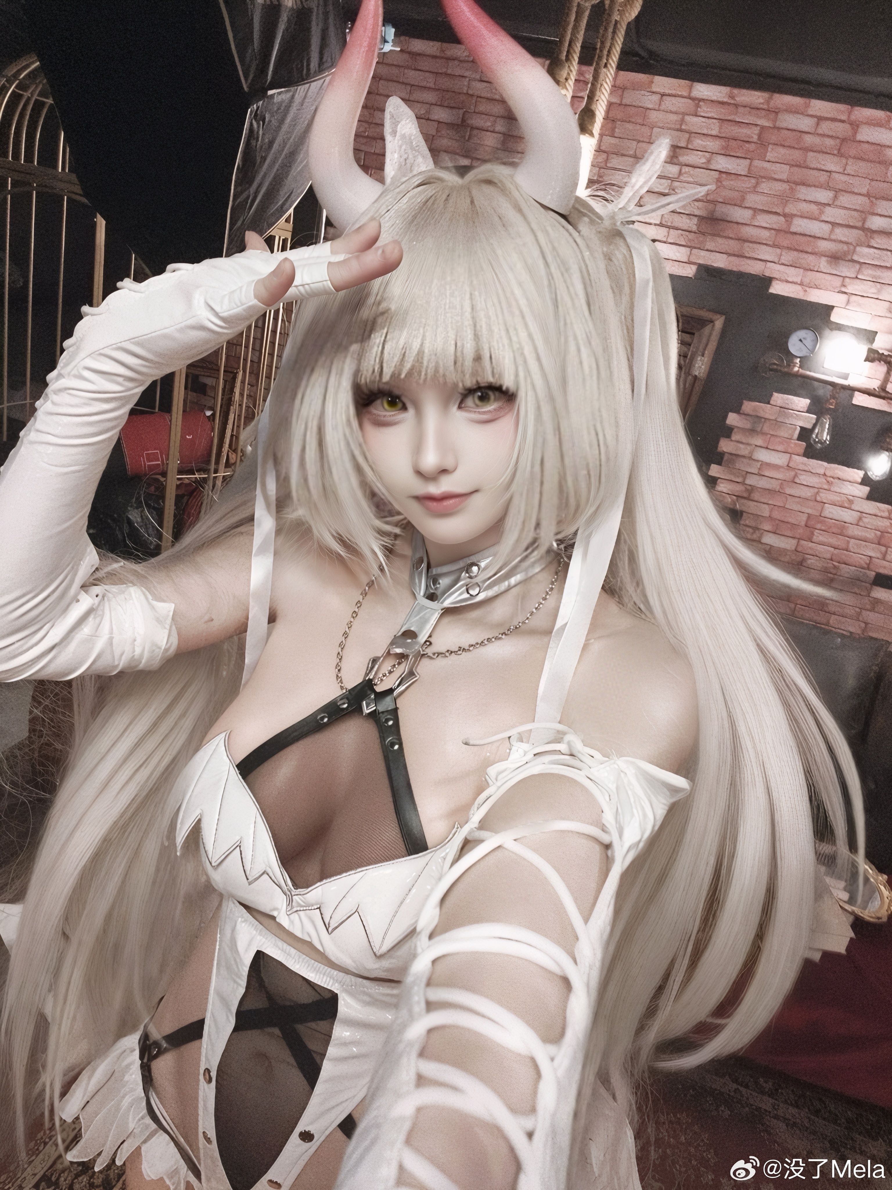 nikke:胜利女神nikke二次元cos大赏布兰儿 出的第三套布兰儿🐰第一套