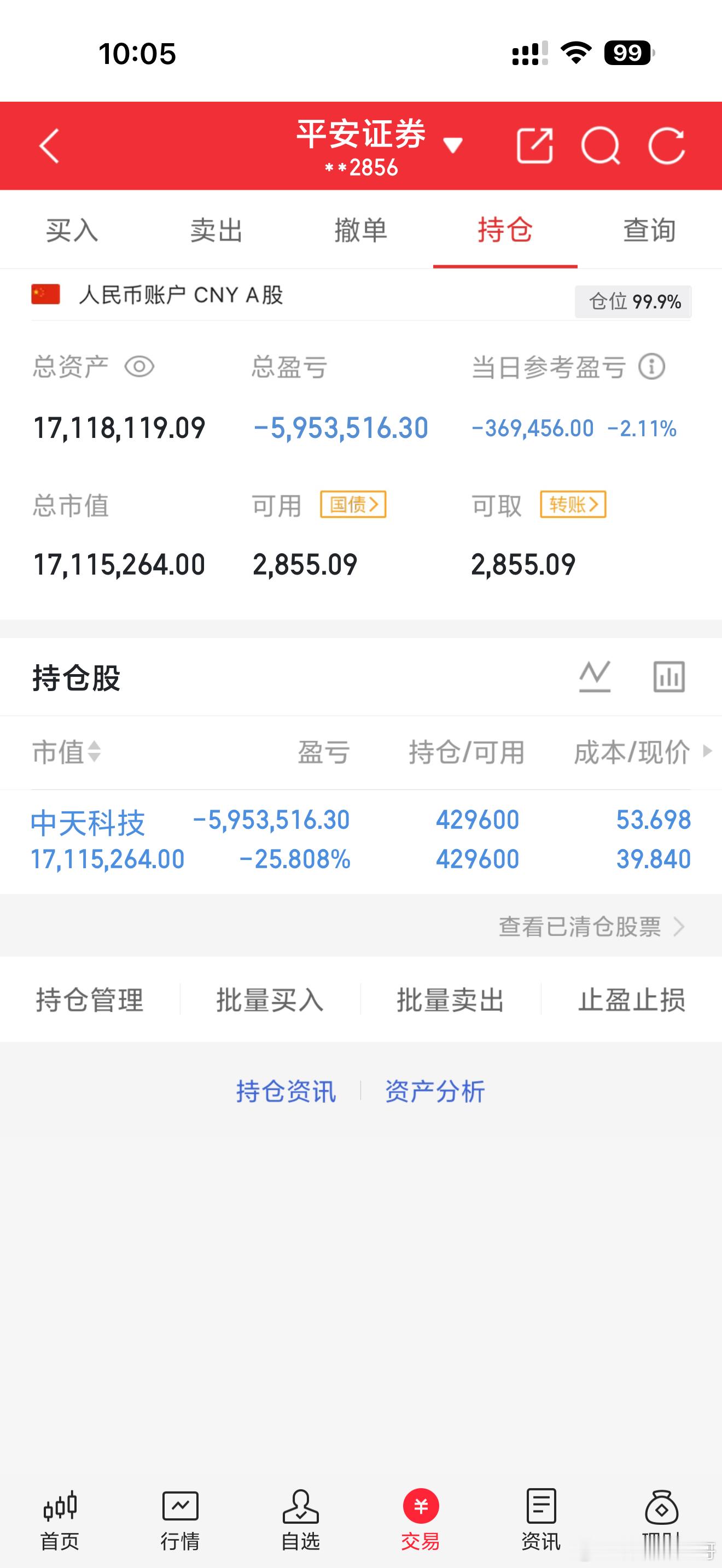 中天业绩预告上升，要相信价值，还有的涨。亏这点不算什么……继续加油，收到的点个赞