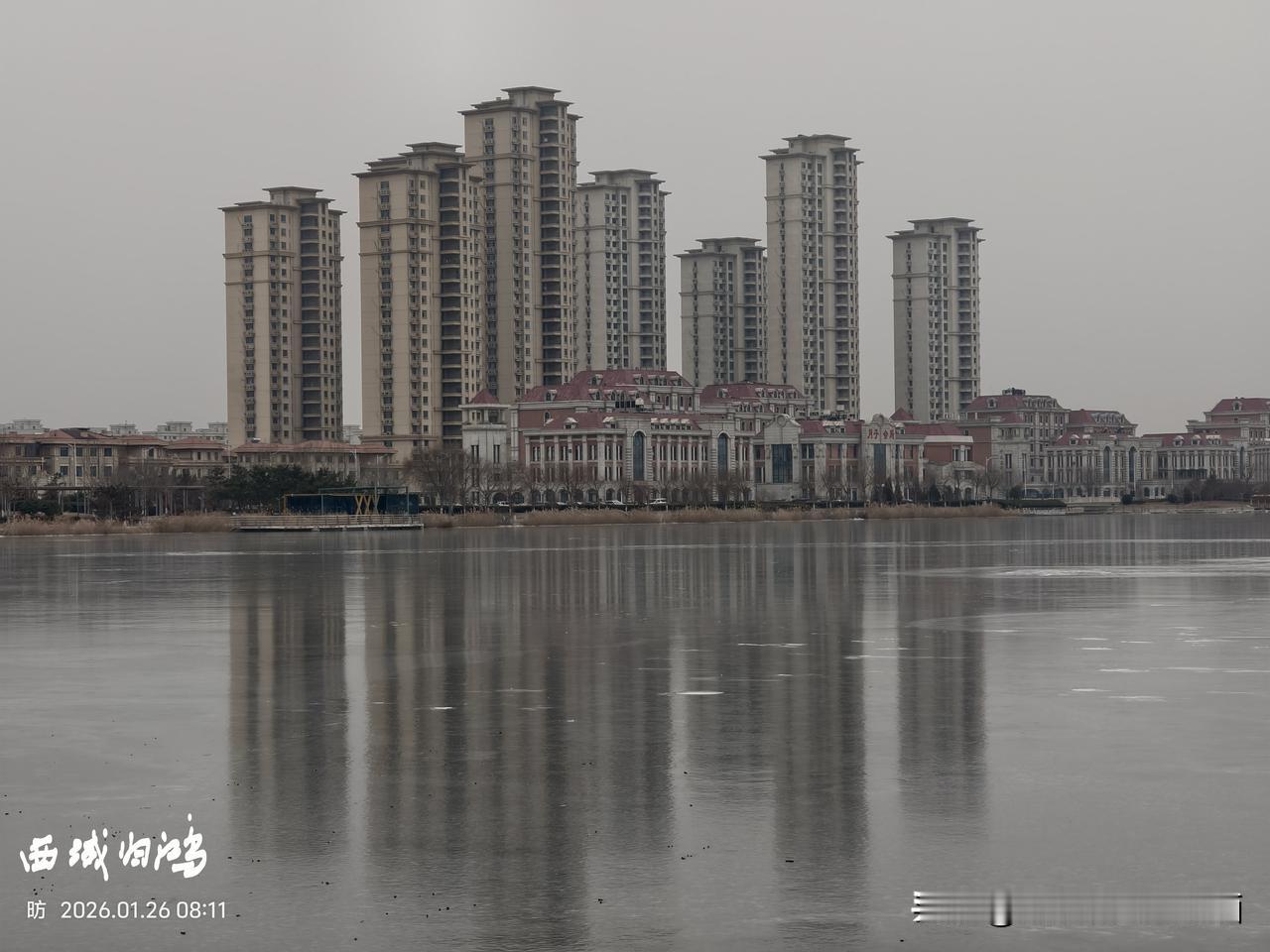 图说东营：广利河对岸的赛拉维广场