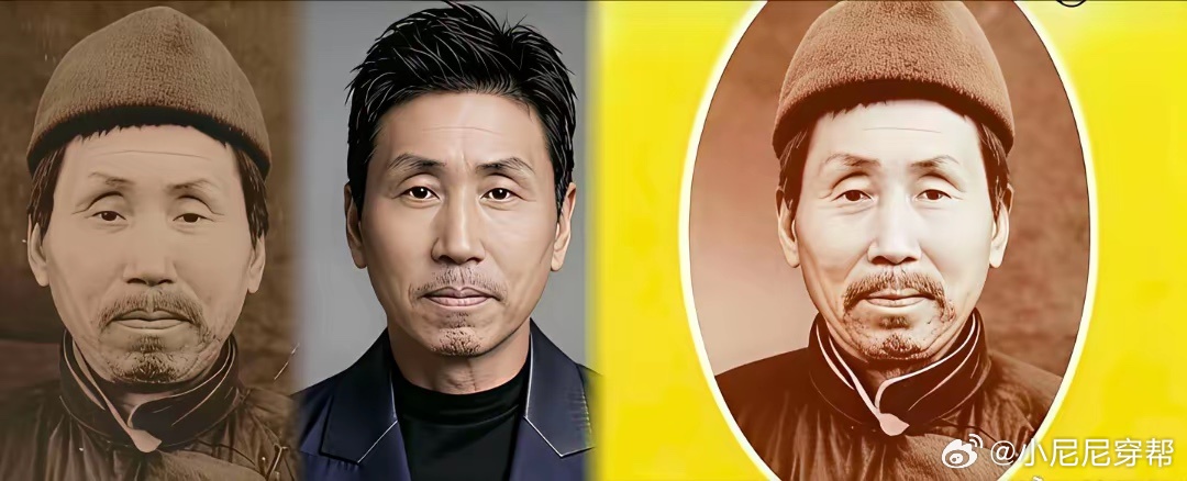 沙宝亮你跟人家太爷太像了，简直是一模一样！ ​​​