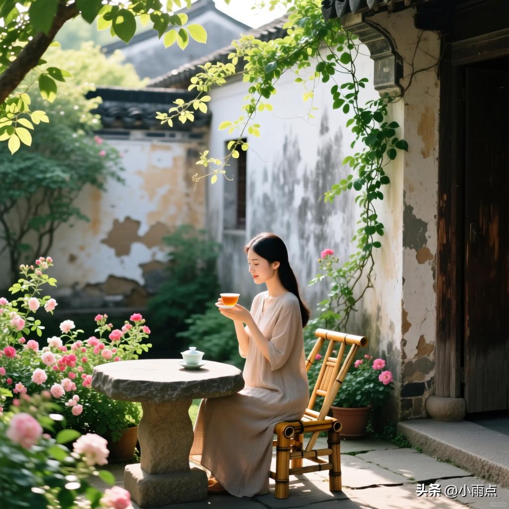 女人一旦跨过了四十岁的门槛，就像是那坛埋了半辈子的老酒，刚启封时或许还带着点陈年