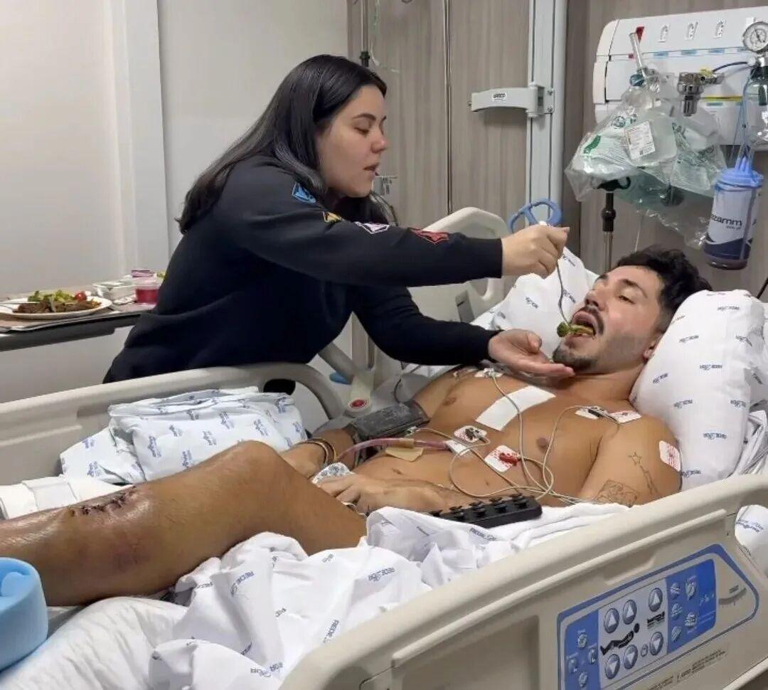 男模维托尔·费尔南多（Vittor Fernando）最近遭遇了谋杀未遂，所幸福