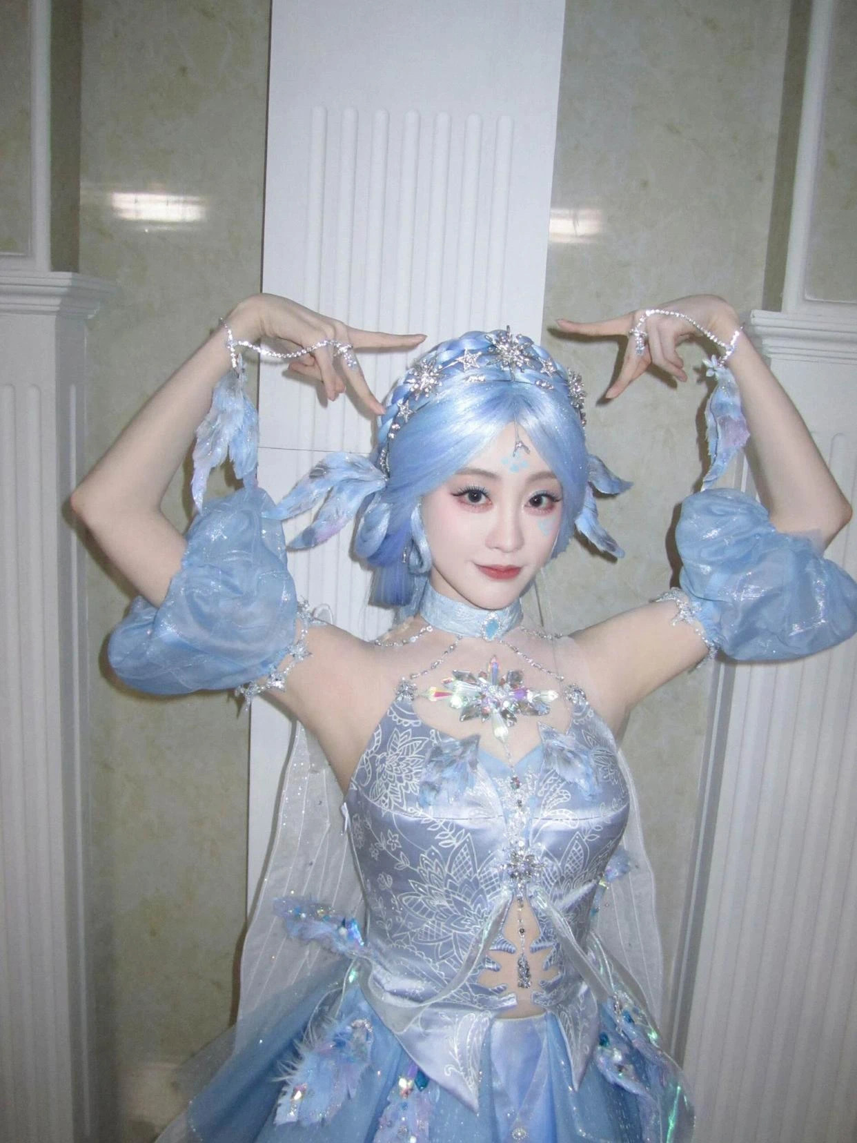 祝绪丹cos《王者荣耀》大乔，唯美轻盈还很仙气，二次元人物走到了现实中 ​​​