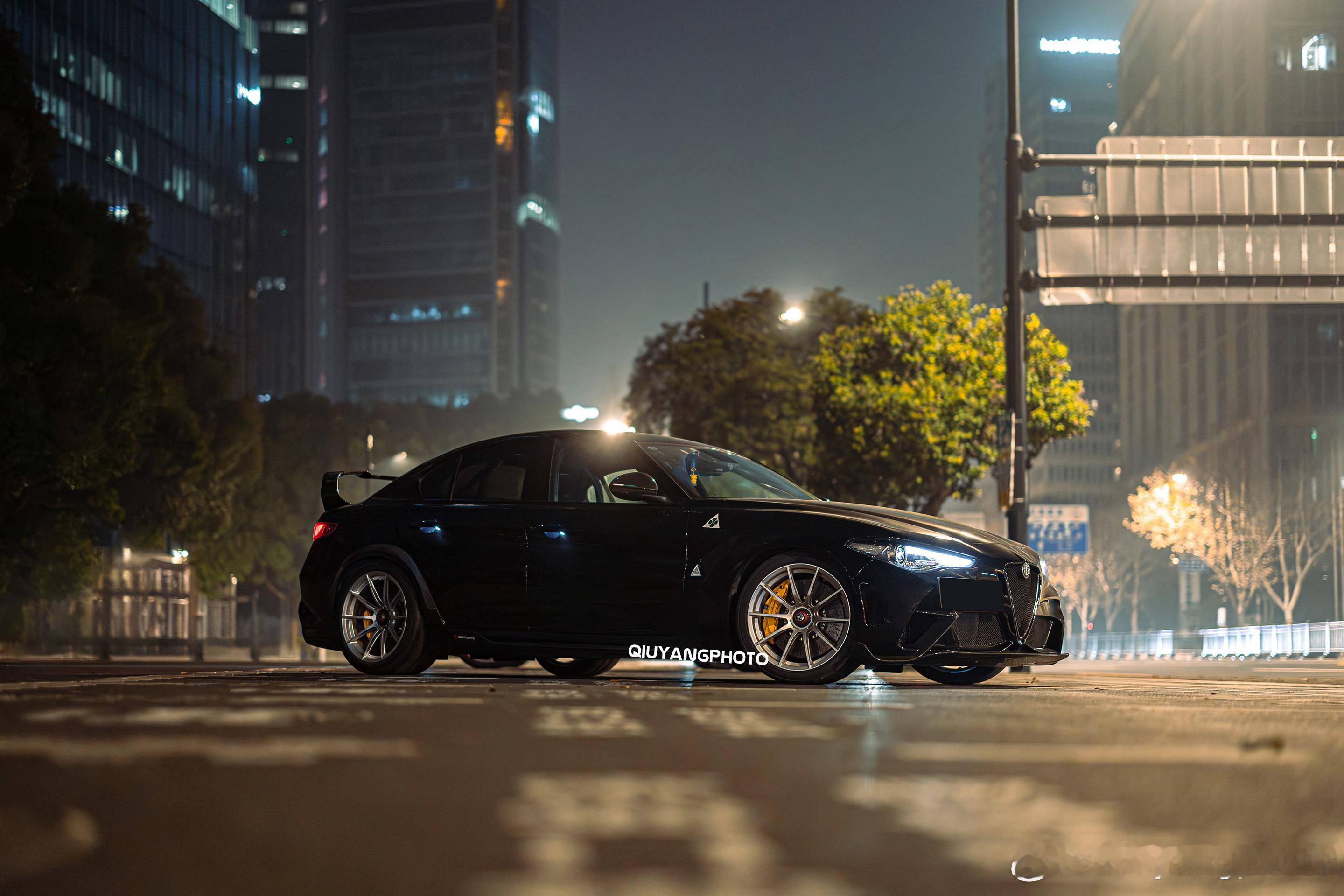 Alfa Romeo Giulia GTAM #cars01豪车拍# [污]贴的