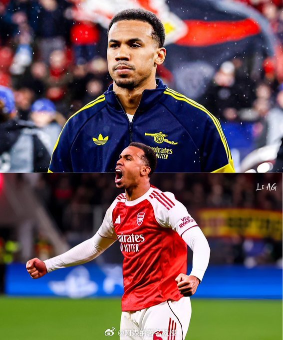 加布里埃尔本赛季在各项赛事中完成了阿森纳29%的封堵（133次封堵中的38次）！