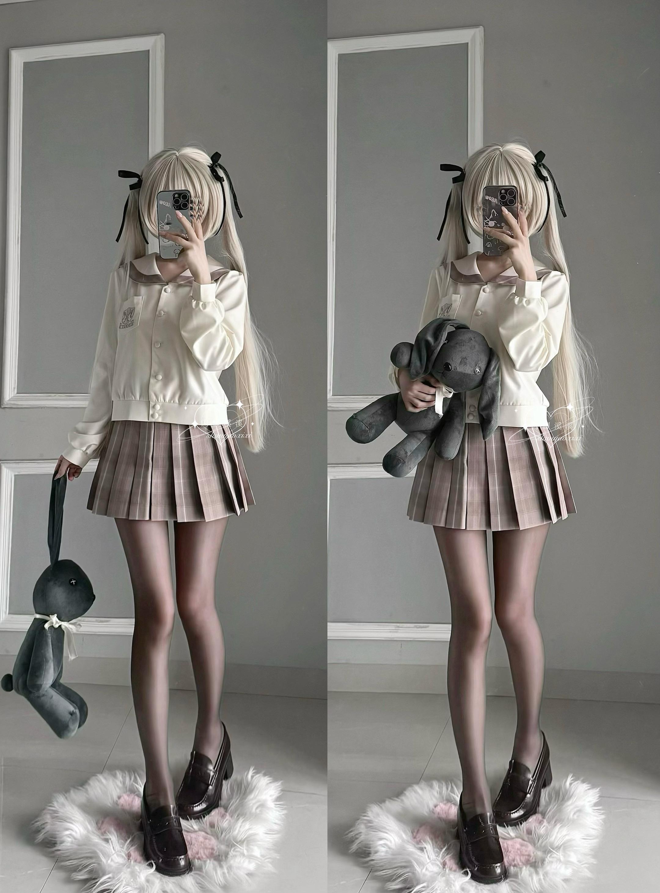 icos穹妹制服试穿。