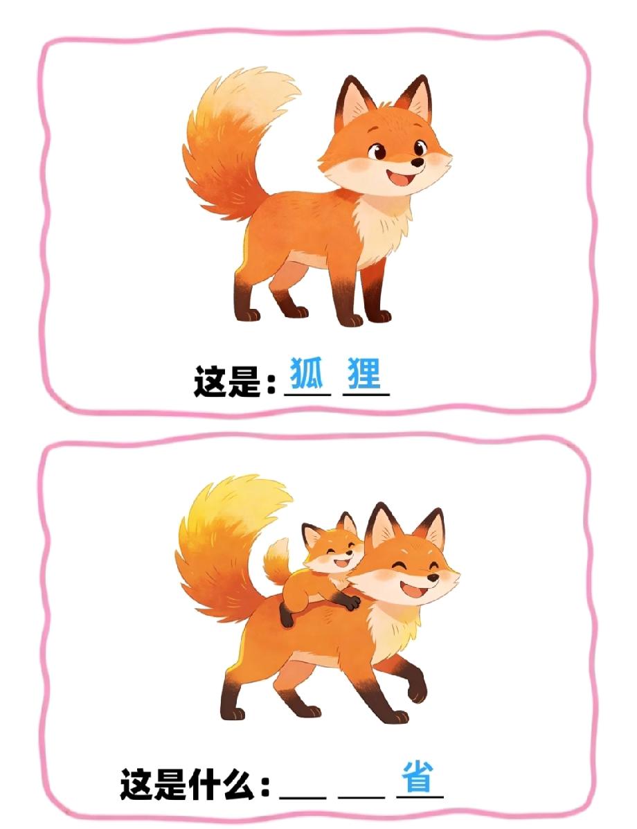  狐狸+小狐狸“搭便车”=“__ __ 省”，这道题太绝了，你猜的答案和评论区一