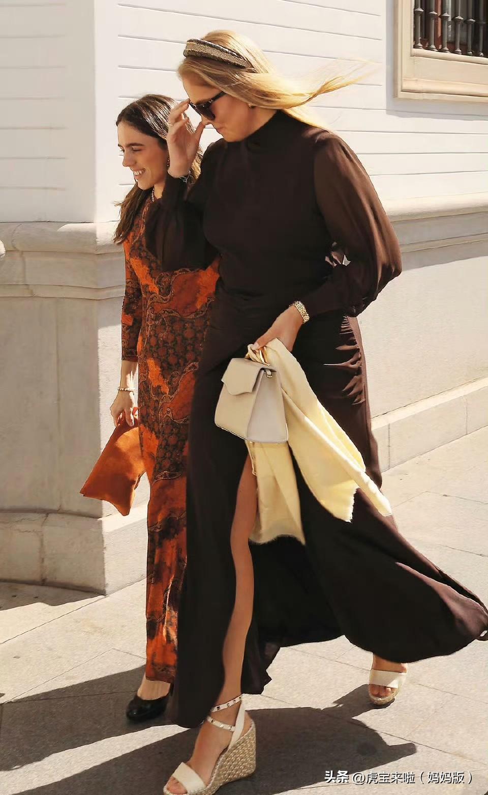 王储凯瑟琳娜·阿玛利亚公主上周末去西班牙塞维利亚，出席了一场好朋友的婚礼！