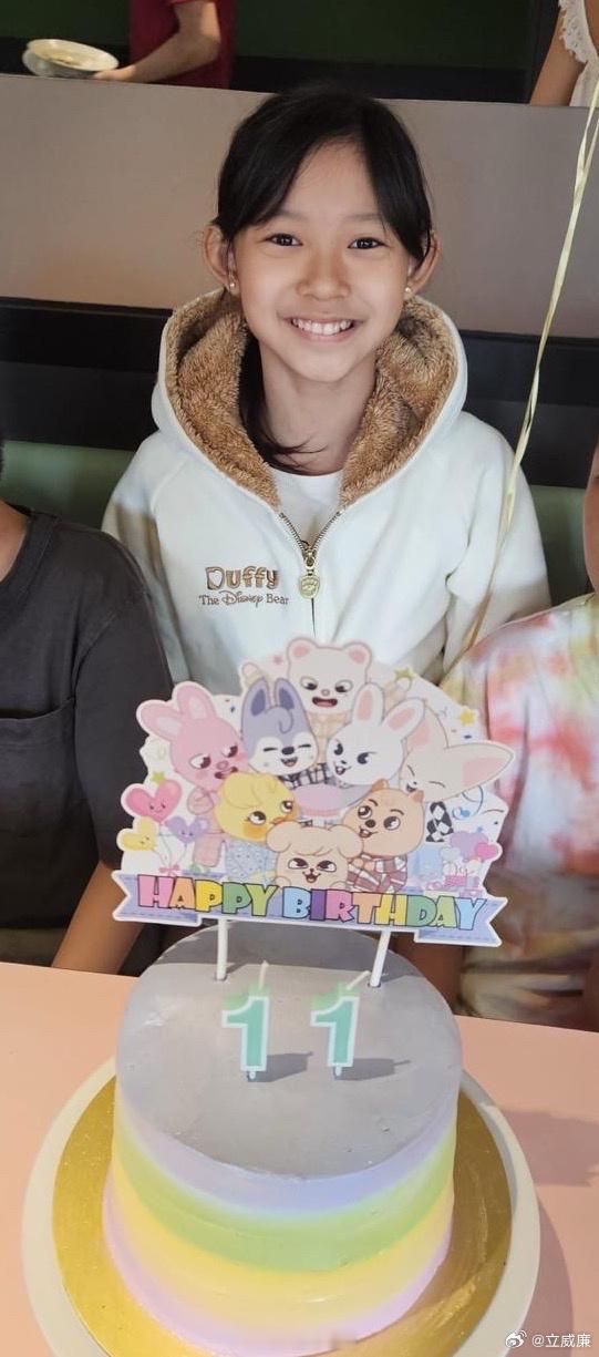 立威廉11岁女儿近照 立威廉晒照为11岁女儿庆生，漂酿！ 
