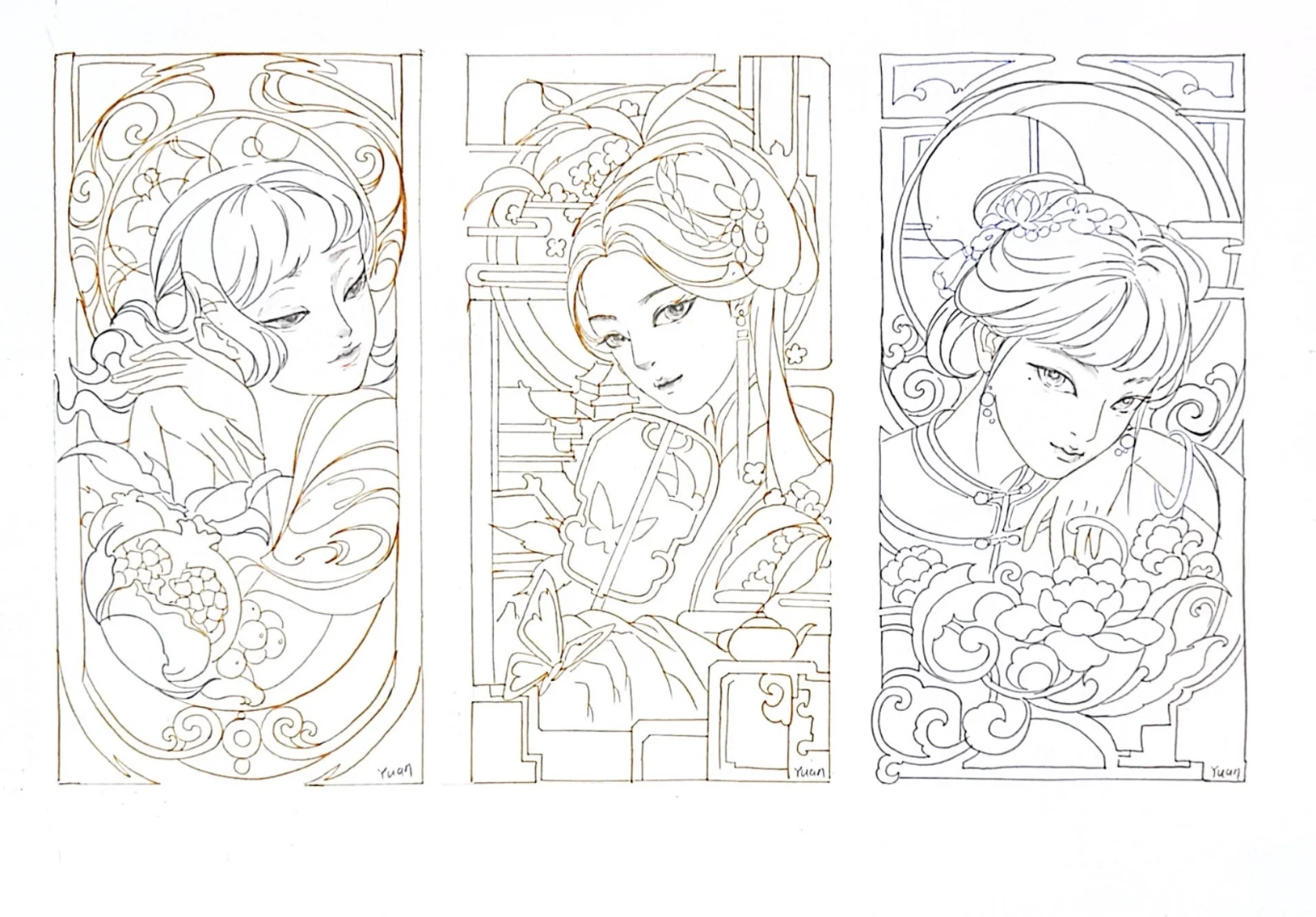 今晚6.30，马克笔人物配色直播不见不散