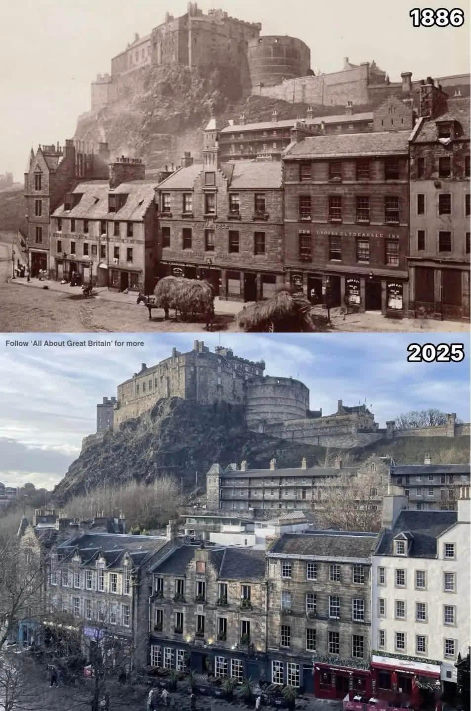 英国地标建筑的100年历史