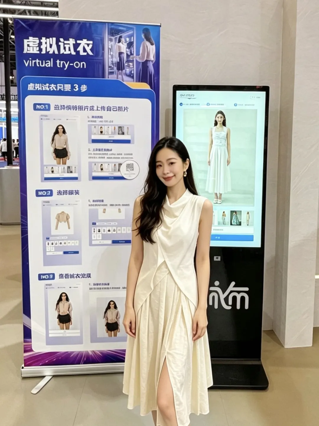 消博会开挂了！在FUNTEEN玩到不想走,虚拟试衣太jue了~ 姐妹们...