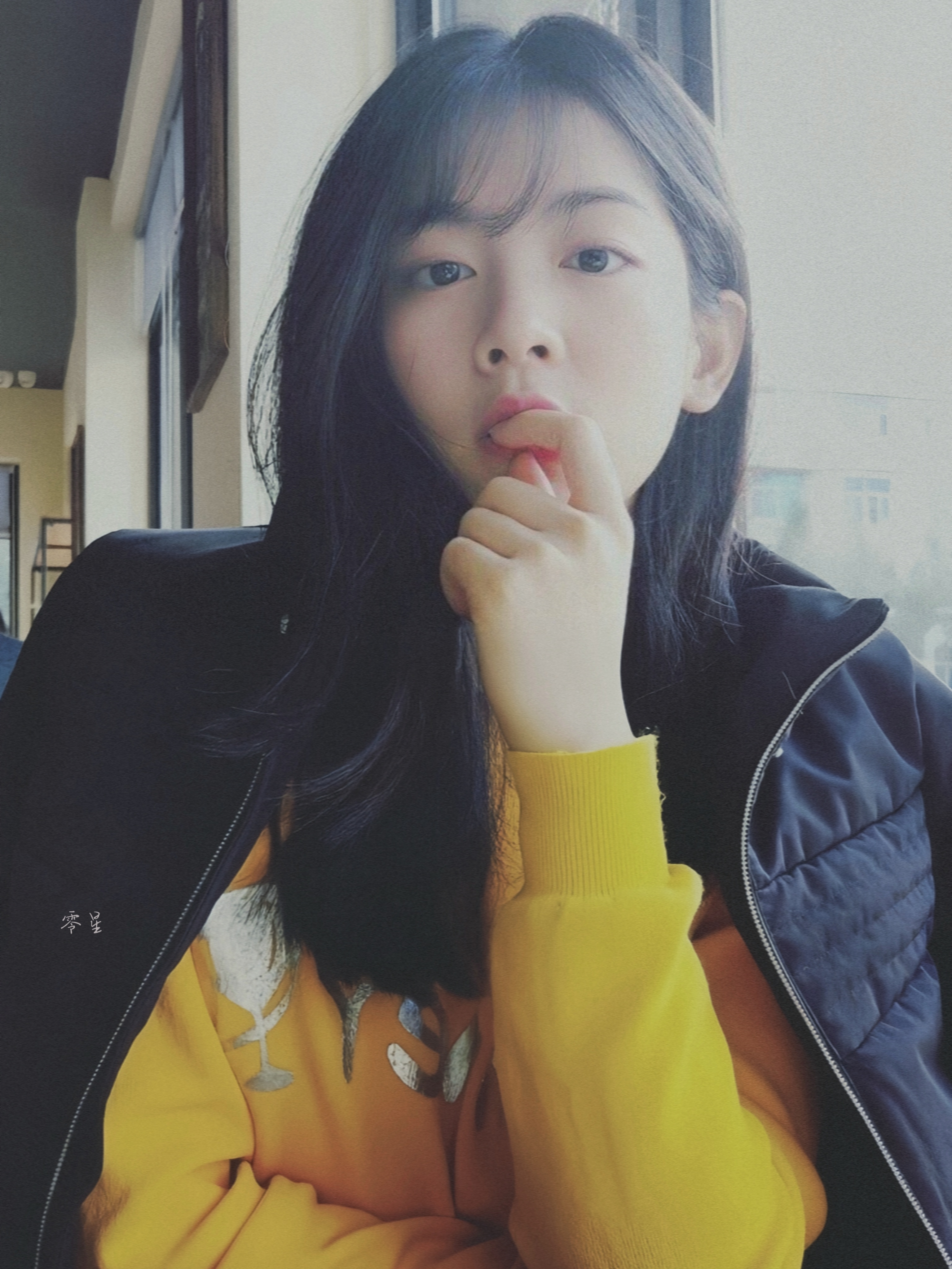 早期的空气刘海小眠 好喜欢😽​​​
