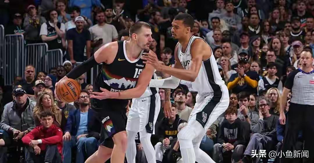 湖人队一只脚已掉入第四
在今天结束的掘金对阵马刺的较量中，掘金加时2分险胜，豪取