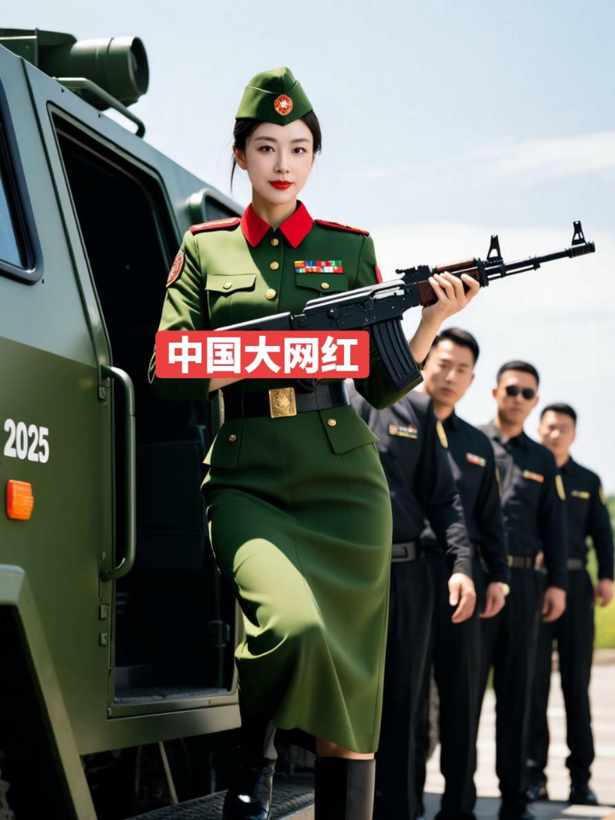 AI下车持枪随拍