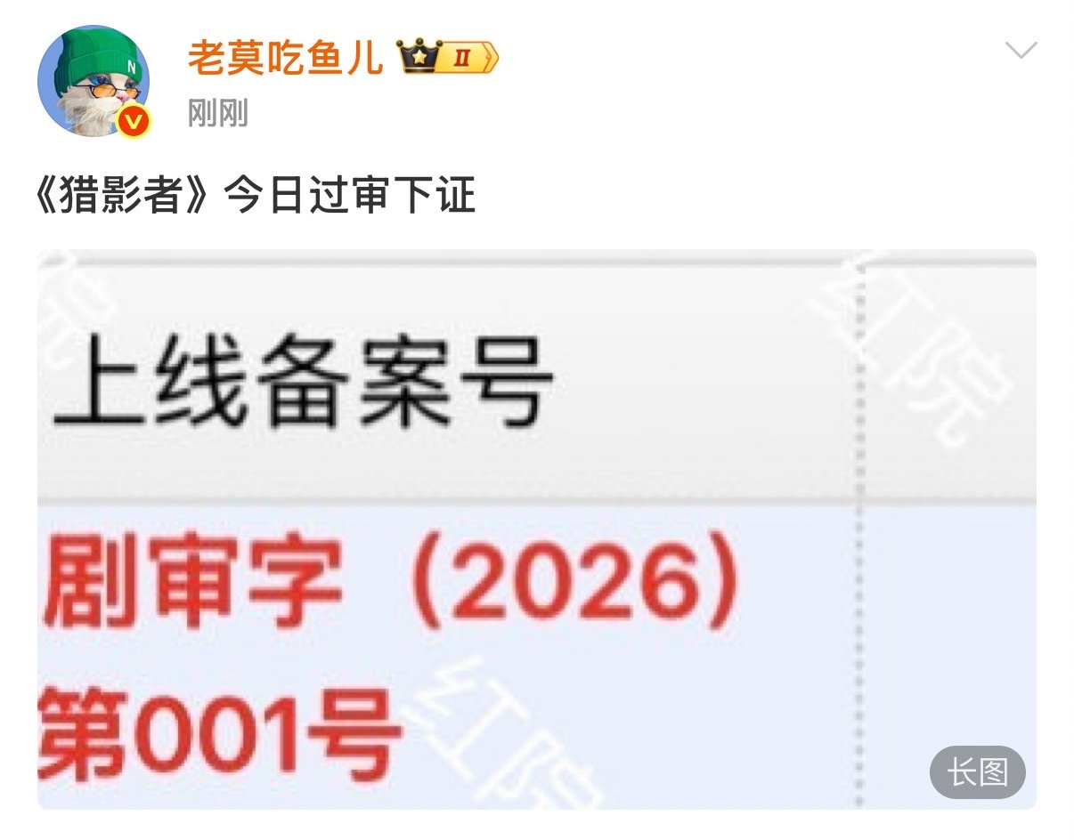 张小斐于适新剧过审下证 哇塞 