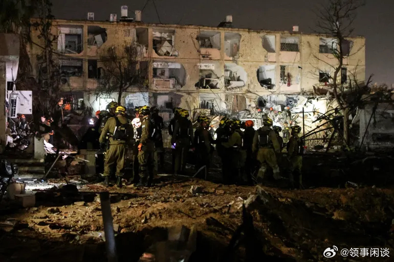 【伊朗袭击以色列重要核设施附近的城镇，至少180人受伤】[看上去伊朗也不都是吃素